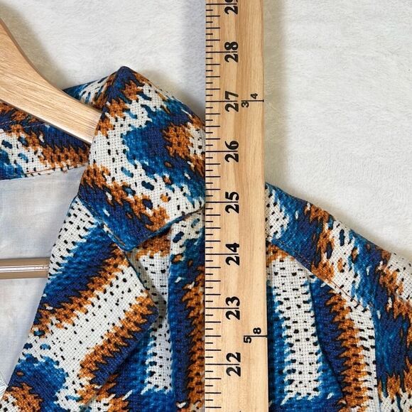 BDG Dylan Linen Souvenir Button-Down Shirt-NWT- Women Large - Picture 3 of 7